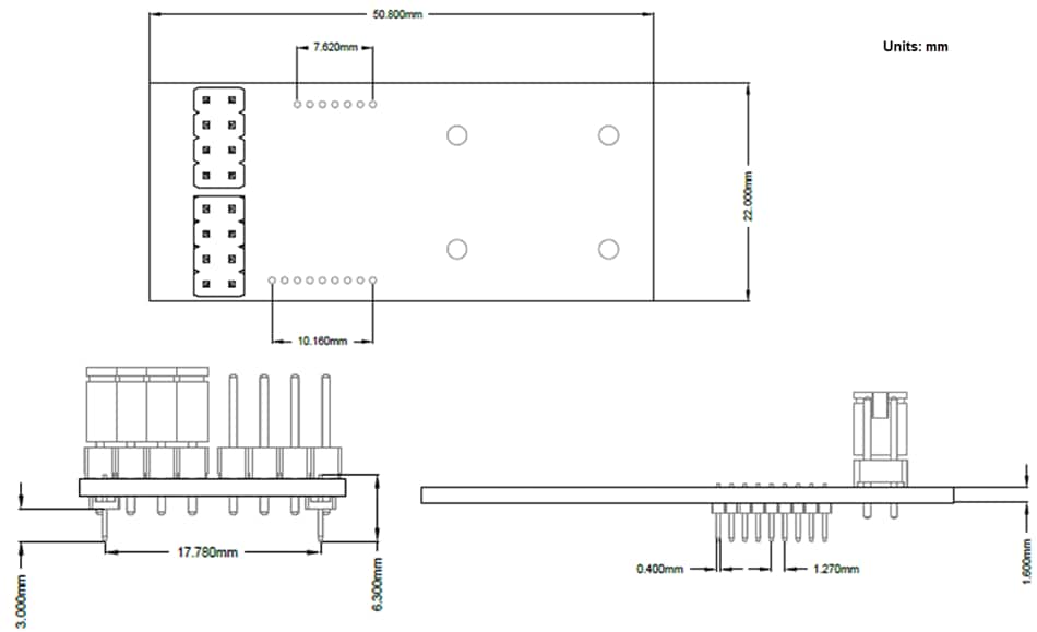 Mechanical Drawing - Bosch BMV080 Shuttle Board 3.1